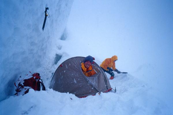 Masherbrum - jutro na prvem bivaku