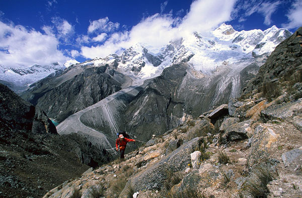 Dostop pod Sfingo iz doline Paron